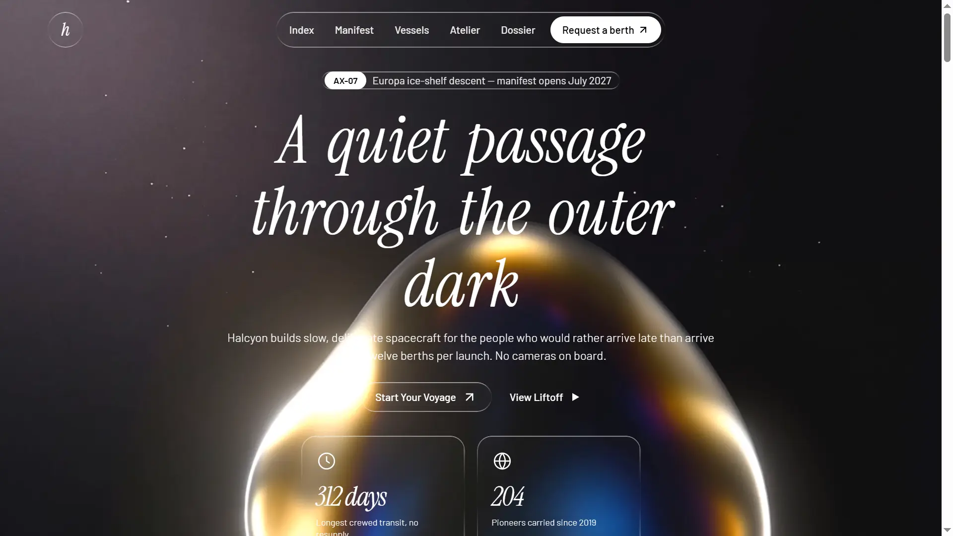 Halcyon Space