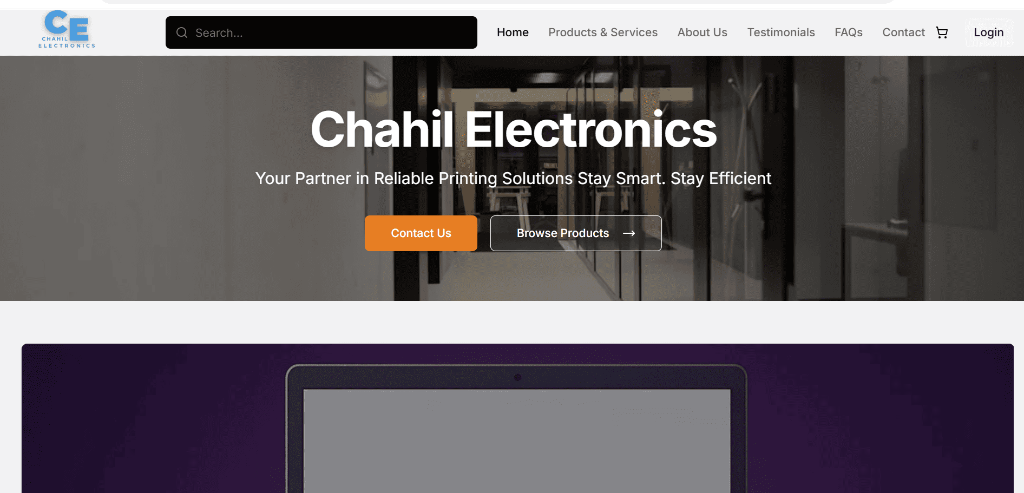 Chahil Electronics Store